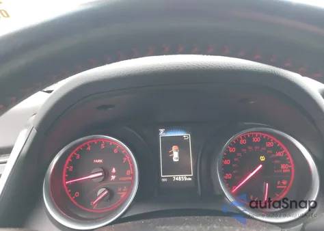 2020 Toyota Camry Trd z USA, uszkodzony, nr VIN 4T1NZ1AK4LU035800